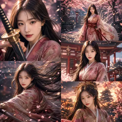 Japanese anime warrior princess fashion blockbuster