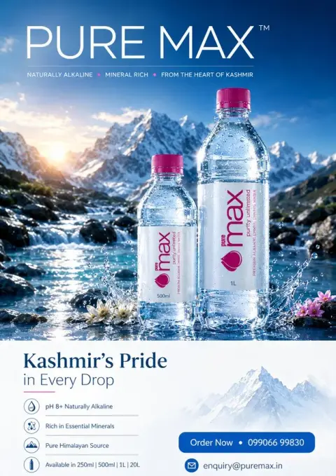 Kashmir Pure Max Water Poster
