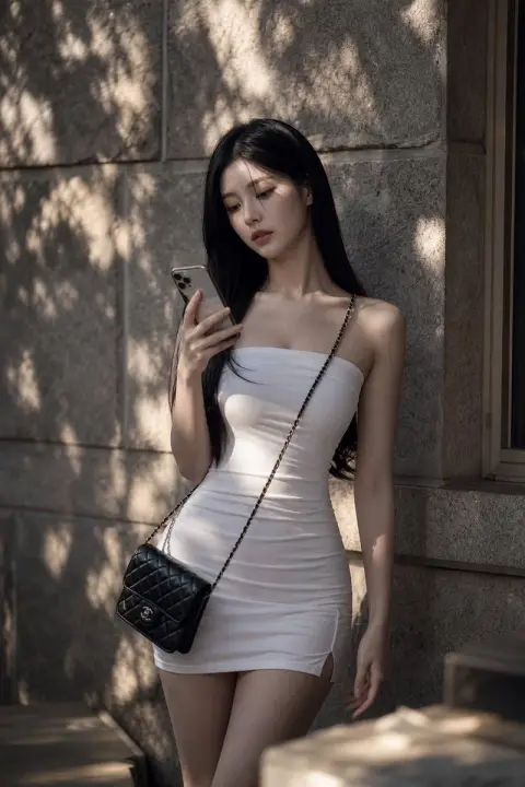 Korean idol campus style photos