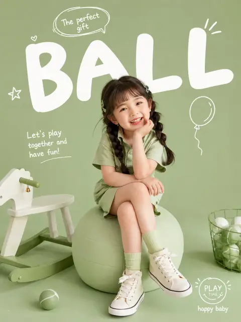Korean playful children's fashion brand pictorial