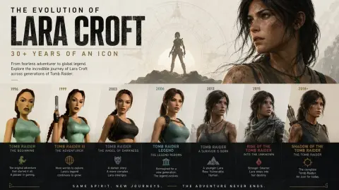 Lara Croft: The Evolution of Lara Croft poster