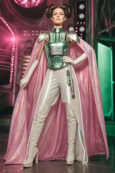 Leia, is that u walking the fashion?