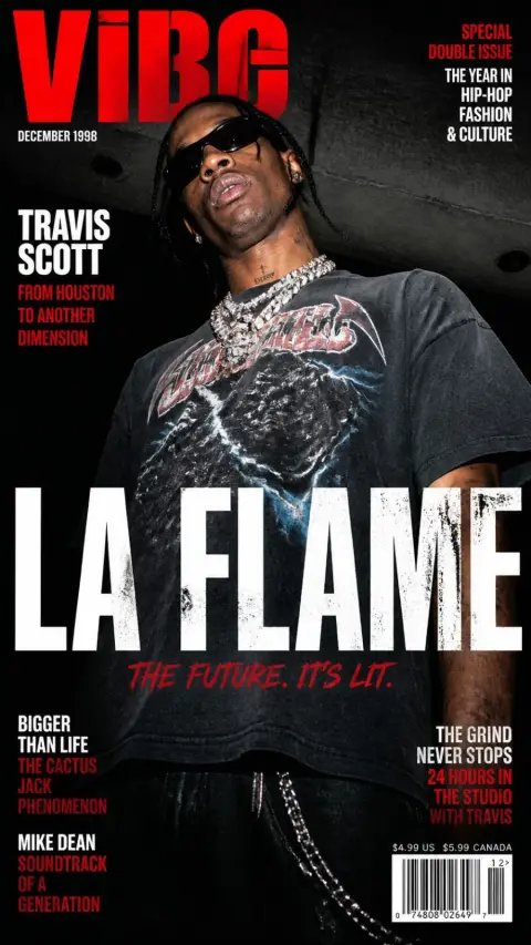 Magazine Centerfold: LA FLAME