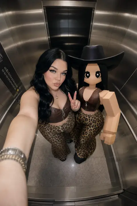 Me and my Roblox Avatar