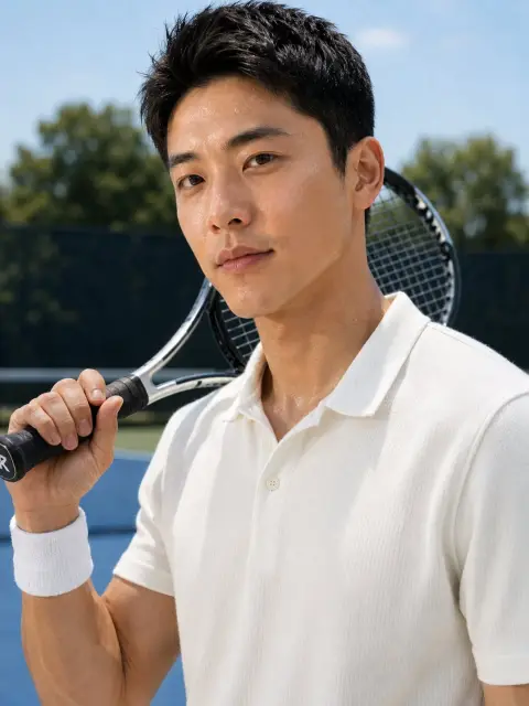 Midsummer tennis youth sports photo blockbuster