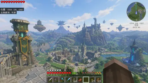 Minecraft version of Kingdom Tears map