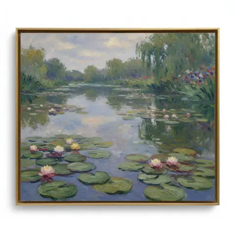 Monet’s dreamlike water lilies