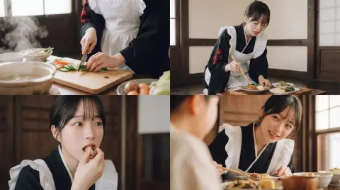 Movie-level Japanese material and a girl’s tender time