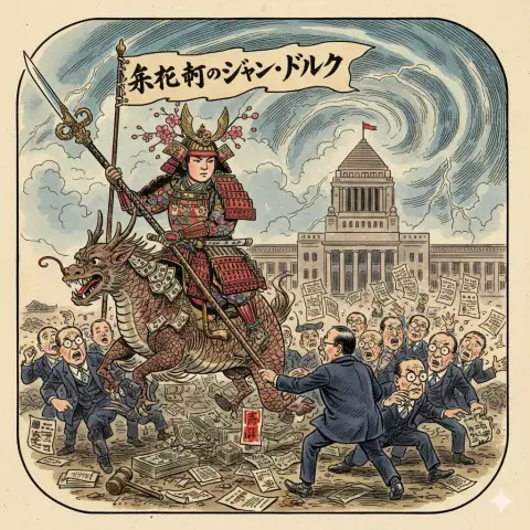 Nagata Town’s manga version of Joan of Arc
