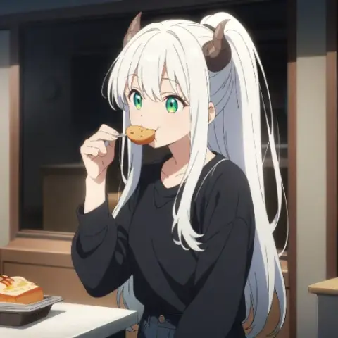 Nano-banana magic makes characters eat delicious food