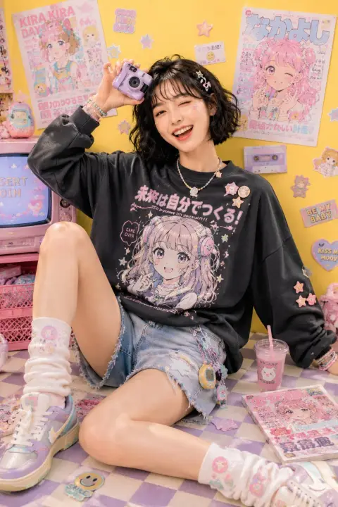 Naughty Kawaii Harajuku Studio Fashion Editorial