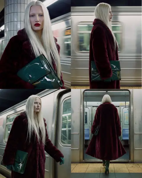 New YorkSubway. Blonde. Once Upon a Time