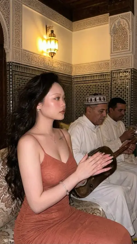 Opulent Moroccan Riad interior
