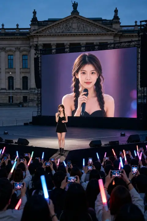 Outdoor concert documentary portrait photography blockbuster