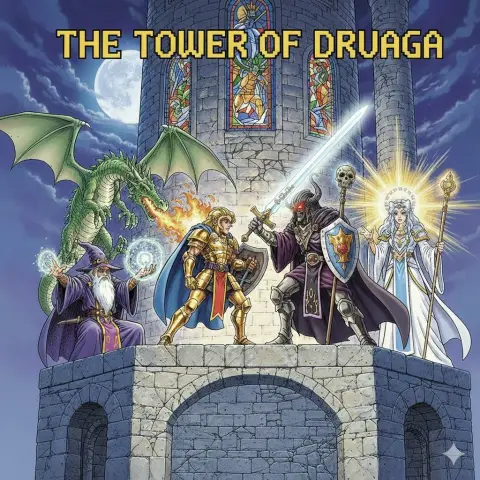 Peak Showdown in Dragon Tower: Gilgamesh vs. Druga