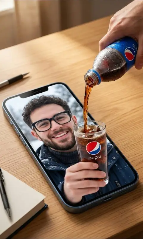 Pepsi-Cola pours across dimensions