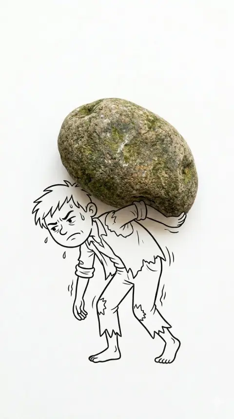 Photography integrating creative objects and hand-painted simple drawings