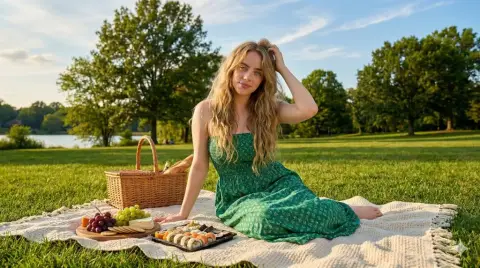 Picnic photo at Bili Sunshine Park