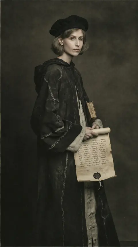 Portrait of a Medieval Graduate