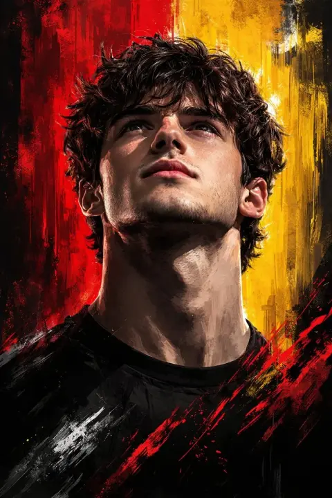 Poster of an extremely ambitious and ambitious boy