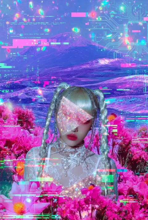 Remix from @Dream gloss.ai cyberpunk glitch