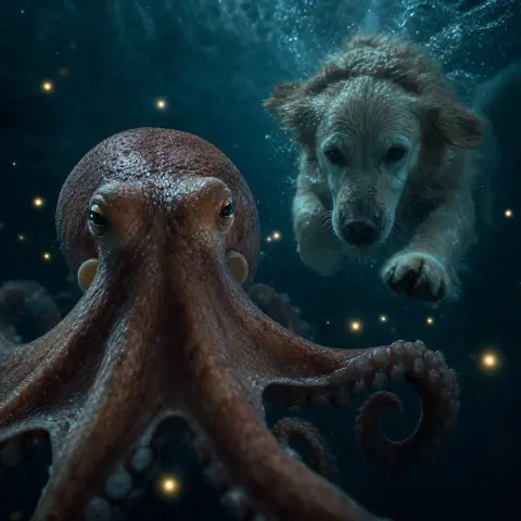 RKTYX - Octopus & Labrador Retriever