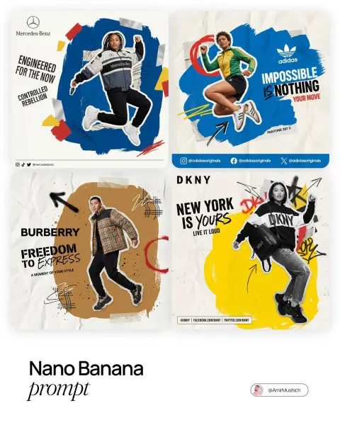 Social media’s chaotic collage of fashion shoots