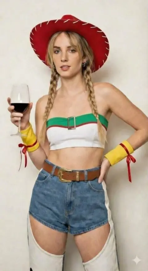 Stranger Things actress transforms into tipsy cowboy Tracey