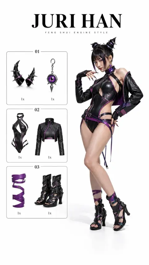 Street Fighter Julie Luxury Cyber ​​Cos Information