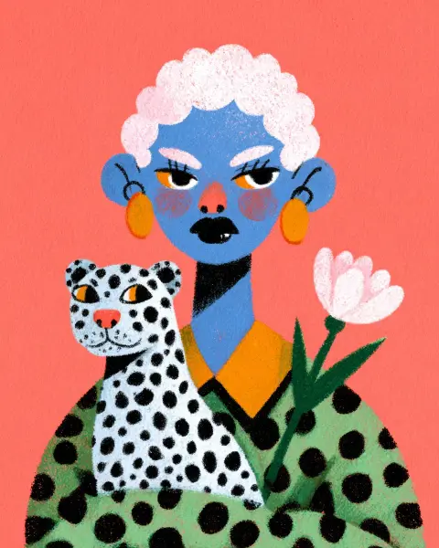 Stylized Illustration Portrait