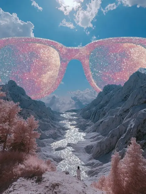 Sunglasses bigger then a mountain 🏔️