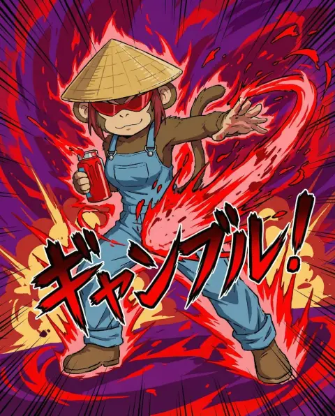 Super Burning Animation Battle Key Visual Poster