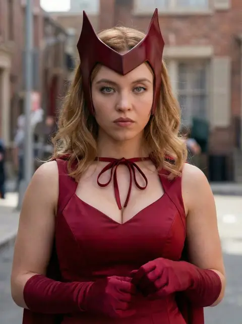 The Crimson Queen restrains her furious gaze