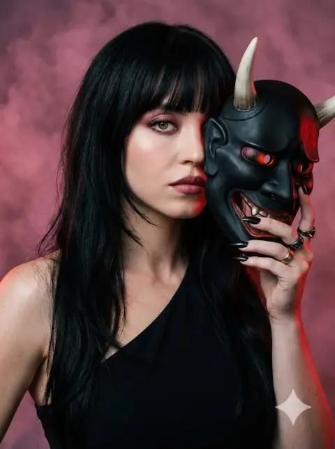 The dangerous gaze behind the mask of the Dusk Smoke Devil