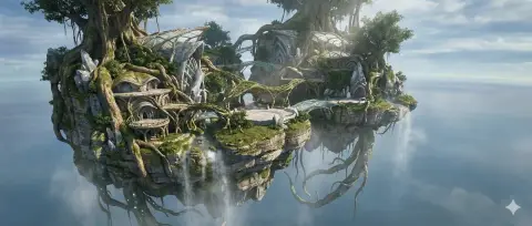 The hyper-realistic ecological giant island of Sky City