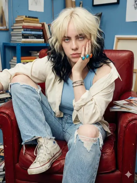 The lazy blonde girl in the 1990s film