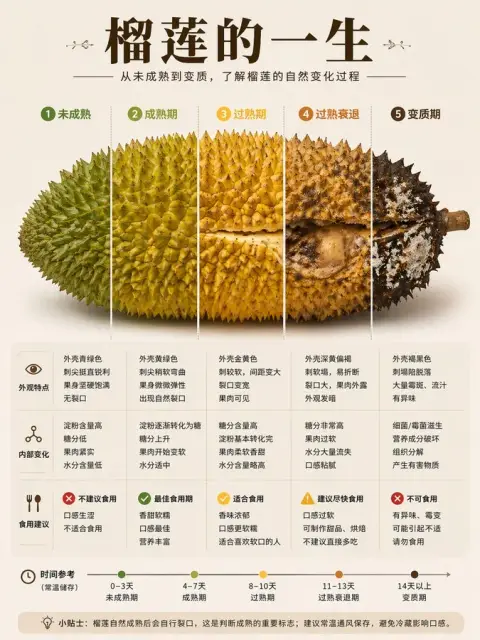 The mature evolution diagram of a garlic