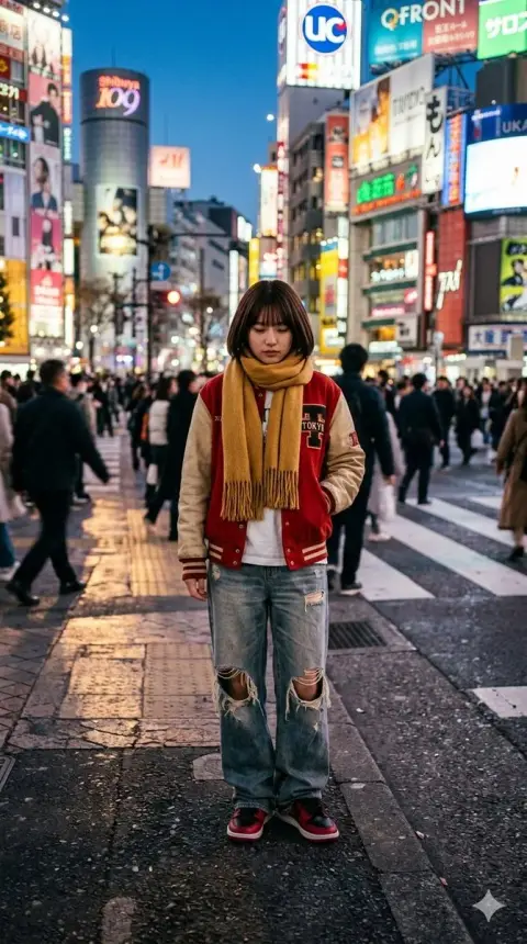 The Melancholy Girl of Shibuya Blues Moment