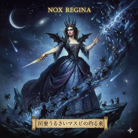 The Queen of Night sings the fire of hell's vengeance