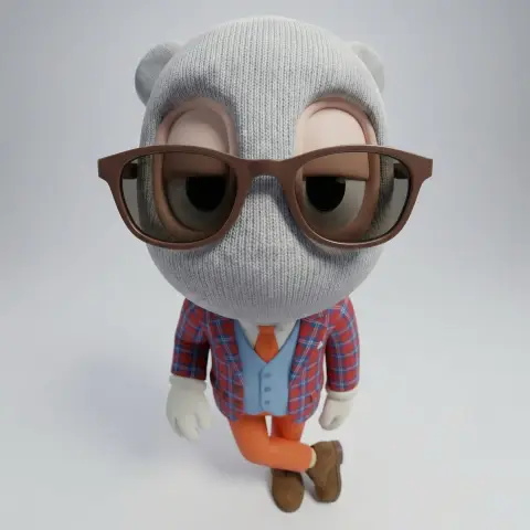 The ultimate perspective character that breaks out of the screen