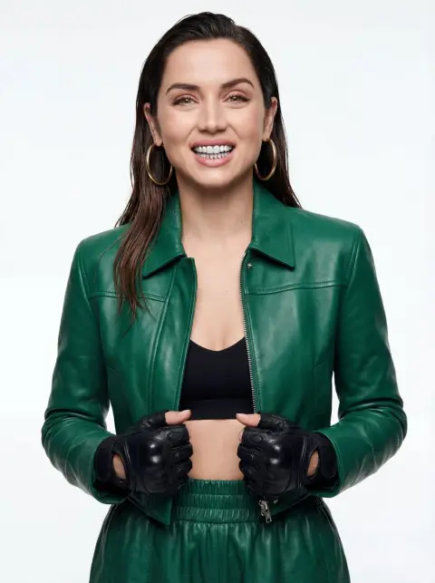 The urban gangster fashion of diamond braces and emerald leather jackets