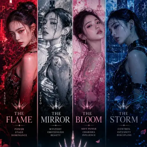 Top Kpop girl group returns with concept cyberpunk high-definition vision