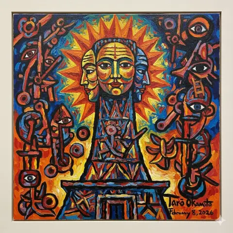 Tower of the Wild Sun by Taro Okamoto