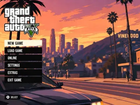 Turn My Friend into a GTA Game Loading Screen