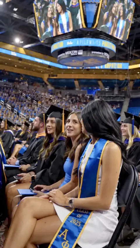 UCLA Commencement Moment
