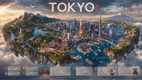 Ultra-detailed miniature suspended National Geographic art poster