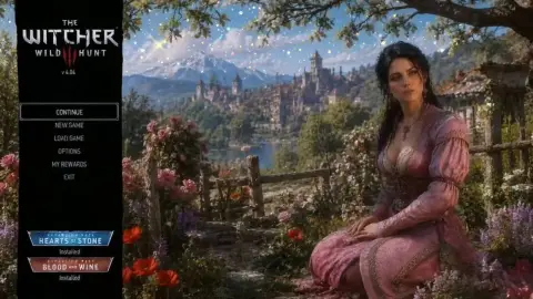 Video Game Opening Screen