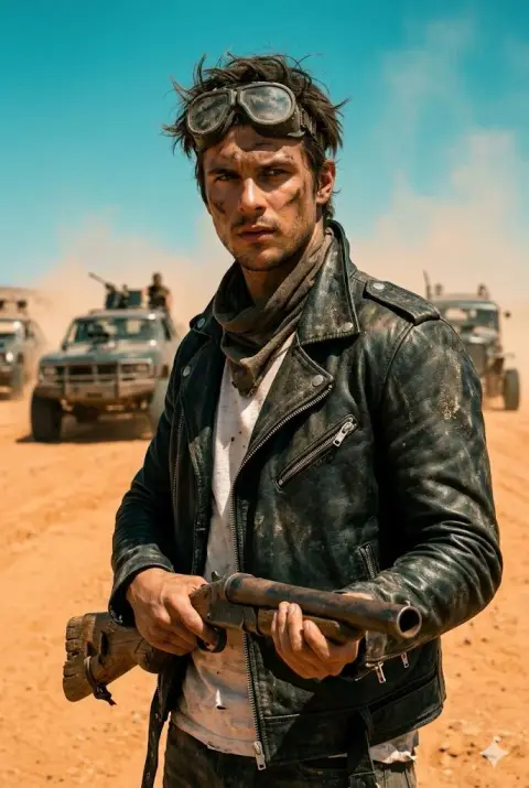 Wasteland Rush: A doomsday survivor armed with a shotgun