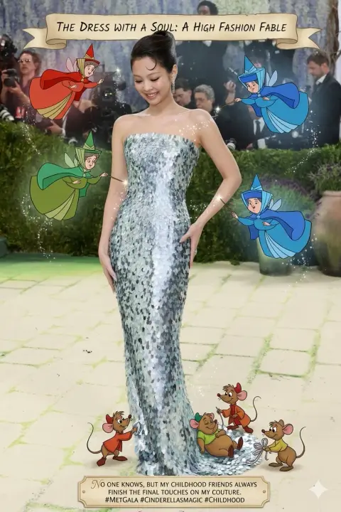 when Jennie's dress with a soul: a high fashion fable