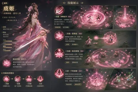 Yu Ji sword dance whirlwind special effects settings
